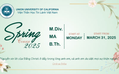 Thông Báo Về Khóa Mùa Xuân 2025!
